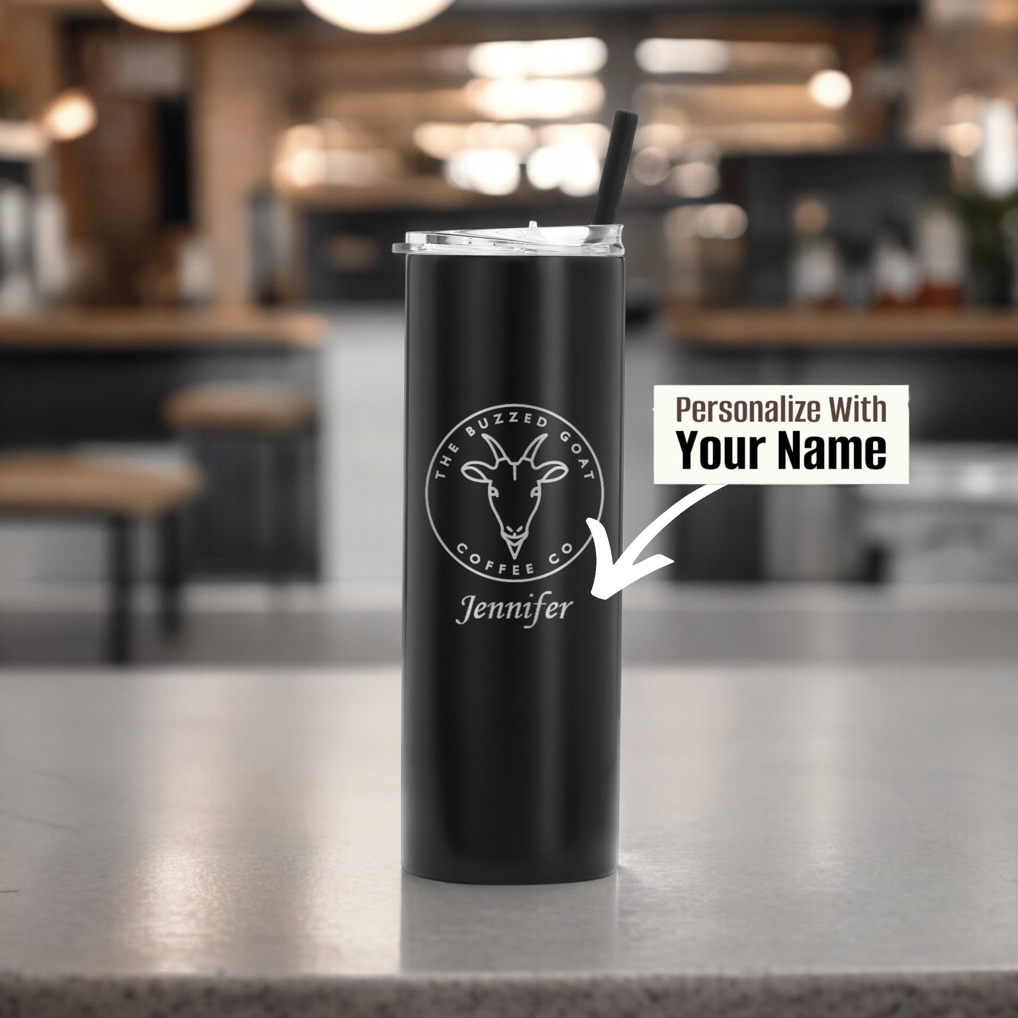 Buzzed Goat 20oz Skinny Tumblers