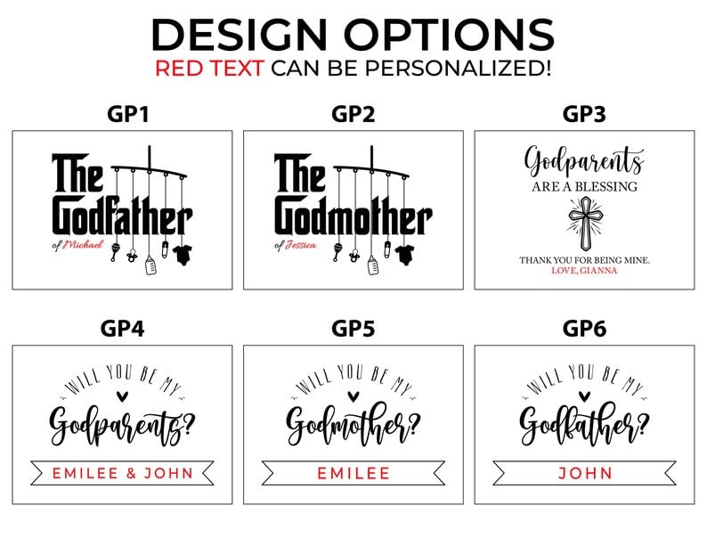 Godparent Proposal Box, Godmother Proposal Gift, Fairy Godmother Gift, Will You Be My Godmother, Personalized Godparent Idea, Baptism Gift #Gift Idea #CustomWoodBox-ADD PERSONALIZATION IN THE NOTES to the seller when you checkout