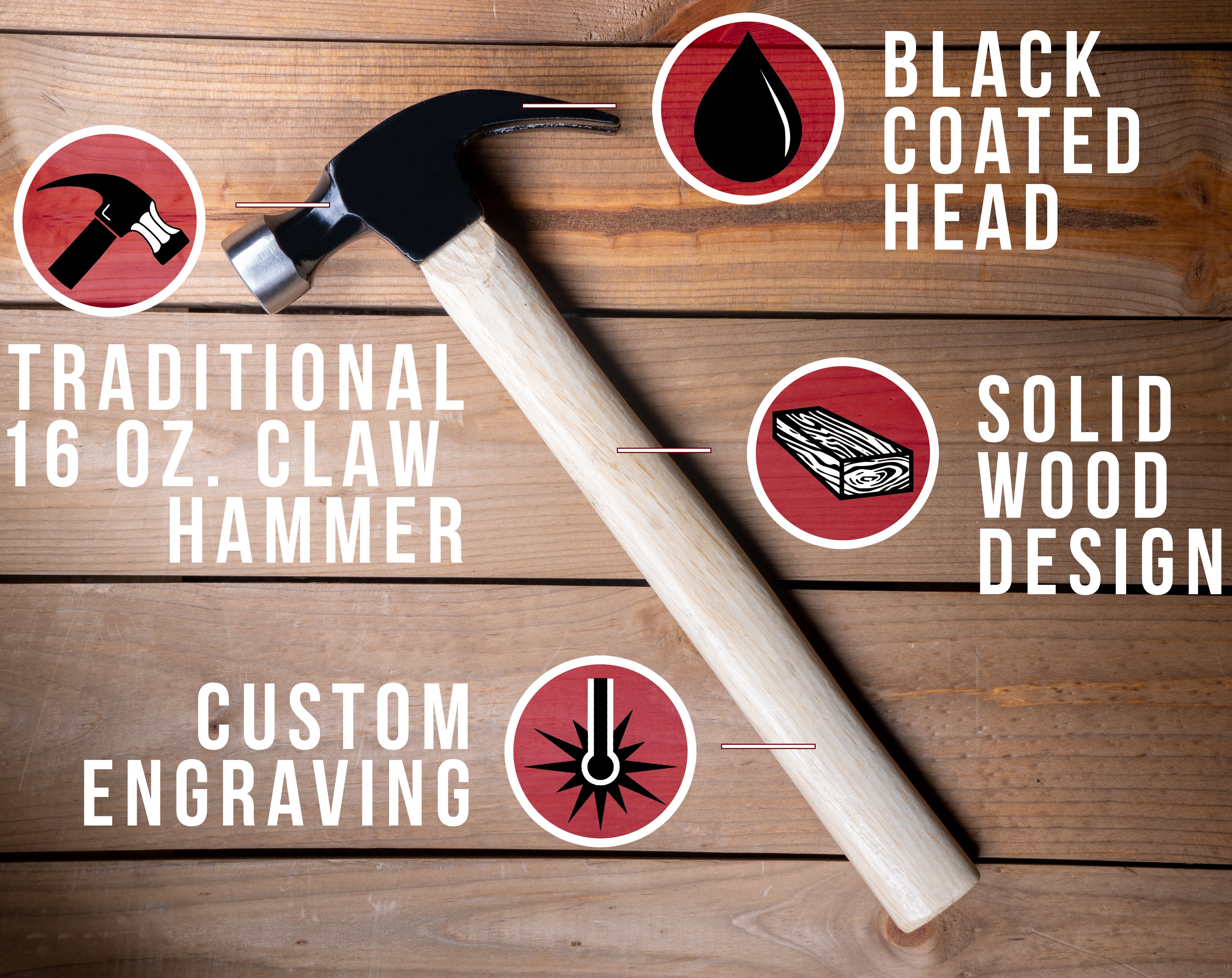 16oz Hammer for Housewarming