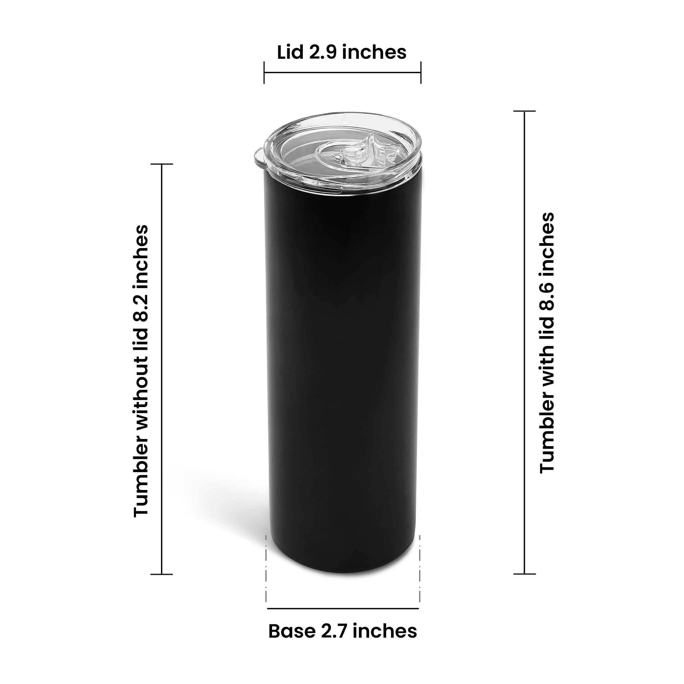 Buzzed Goat 20oz Skinny Tumblers