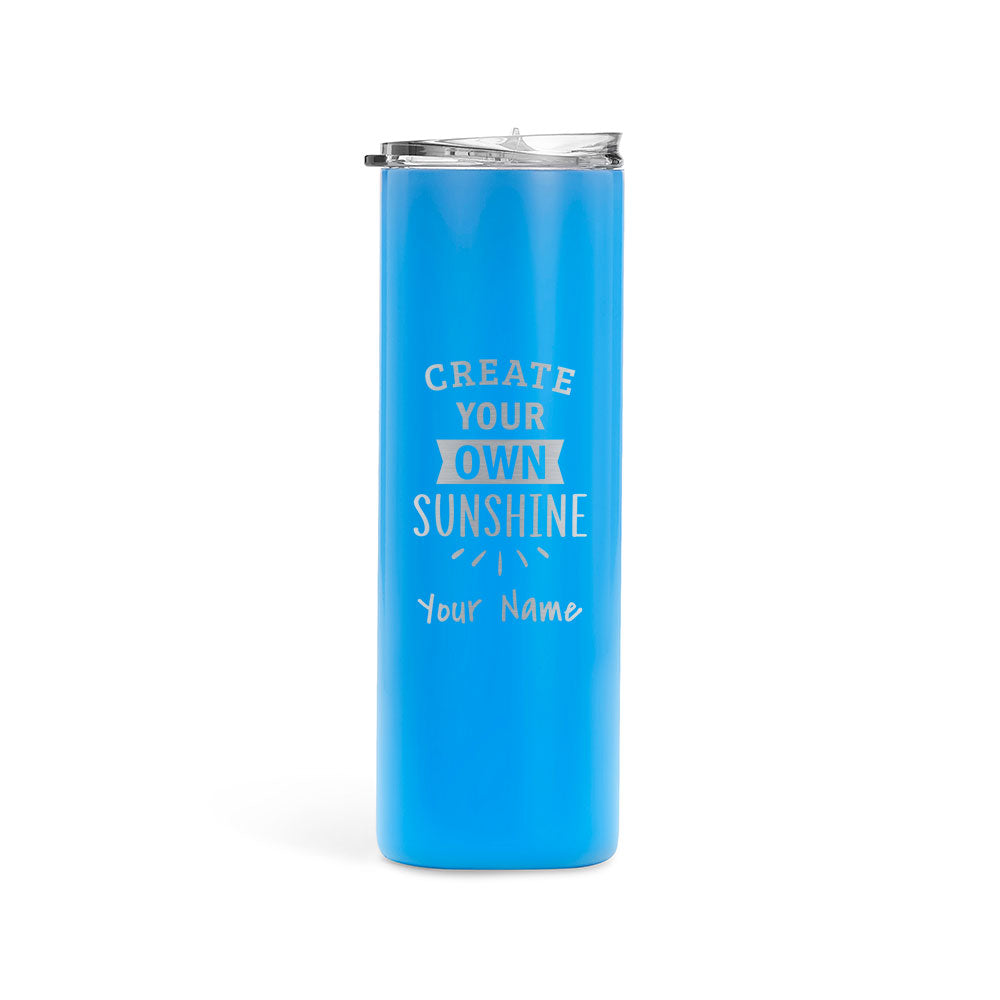 20oz Skinny Tumbler For Motivational Quotes