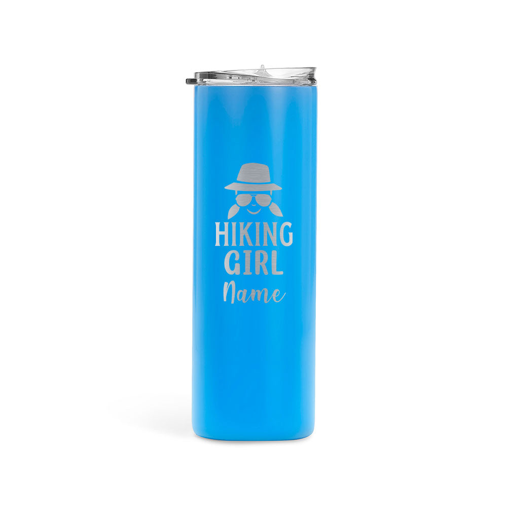 20oz Hiking-themed Skinny Tumbler