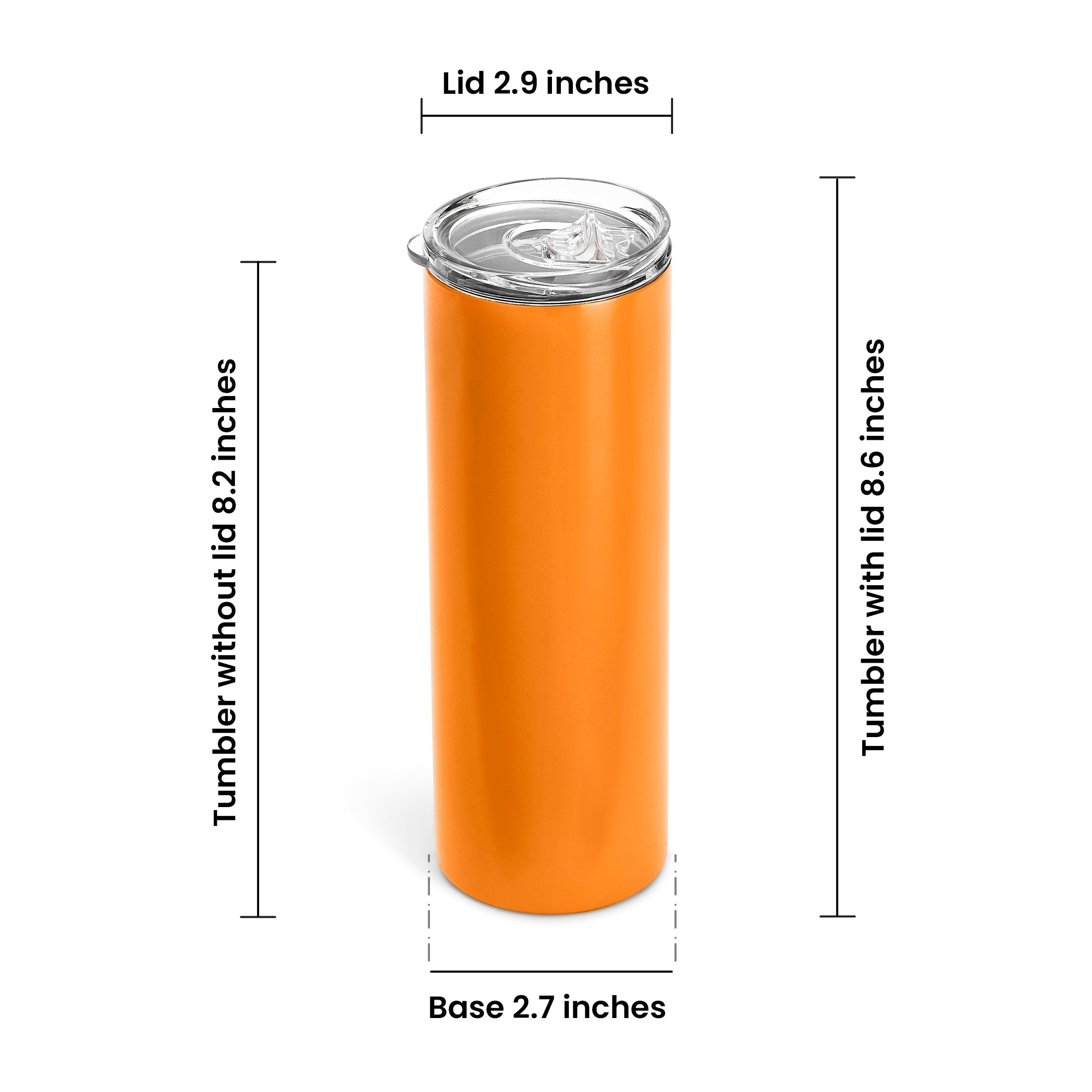 20oz Skinny Tumbler For Halloween