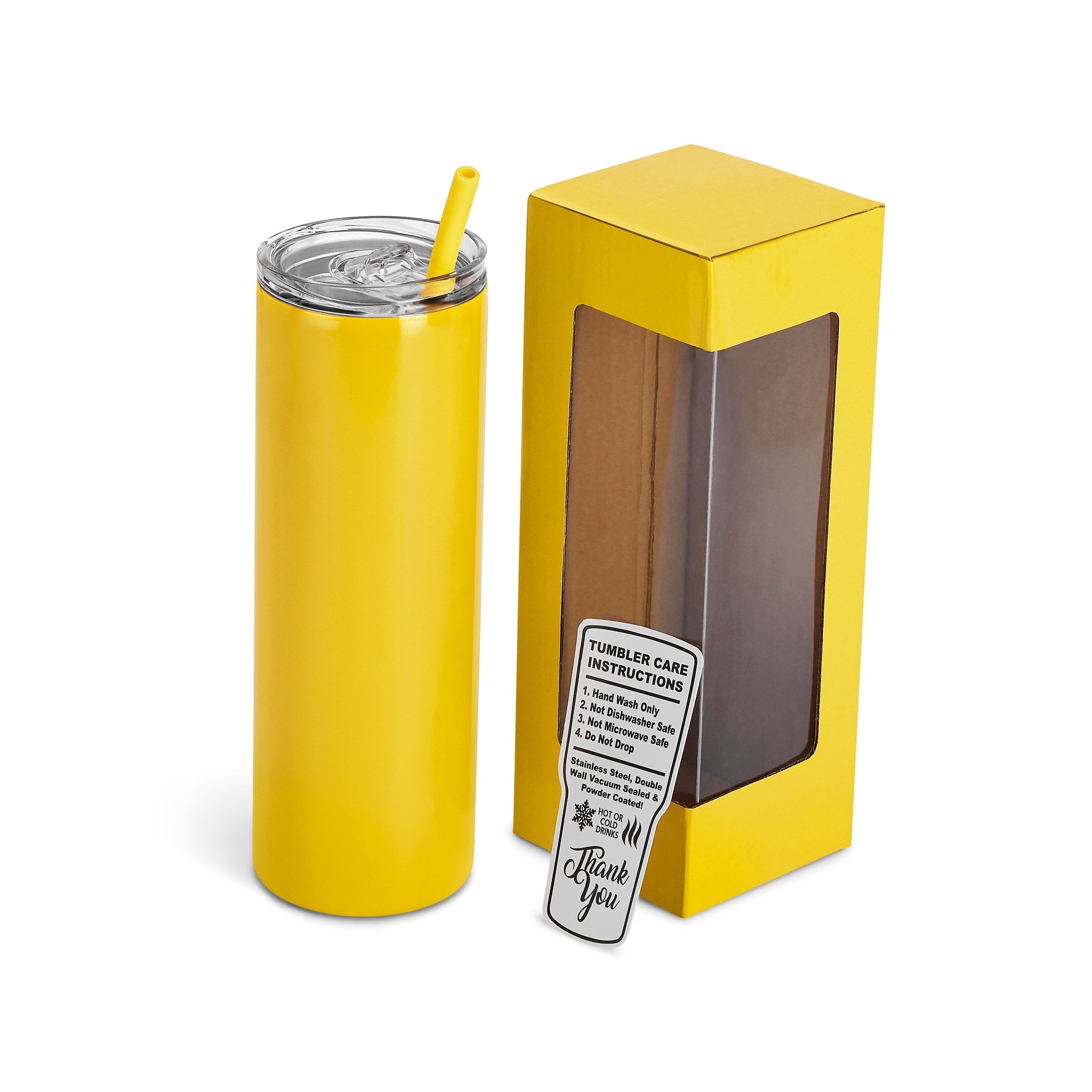 20oz Skinny Tumbler For Pet Cat