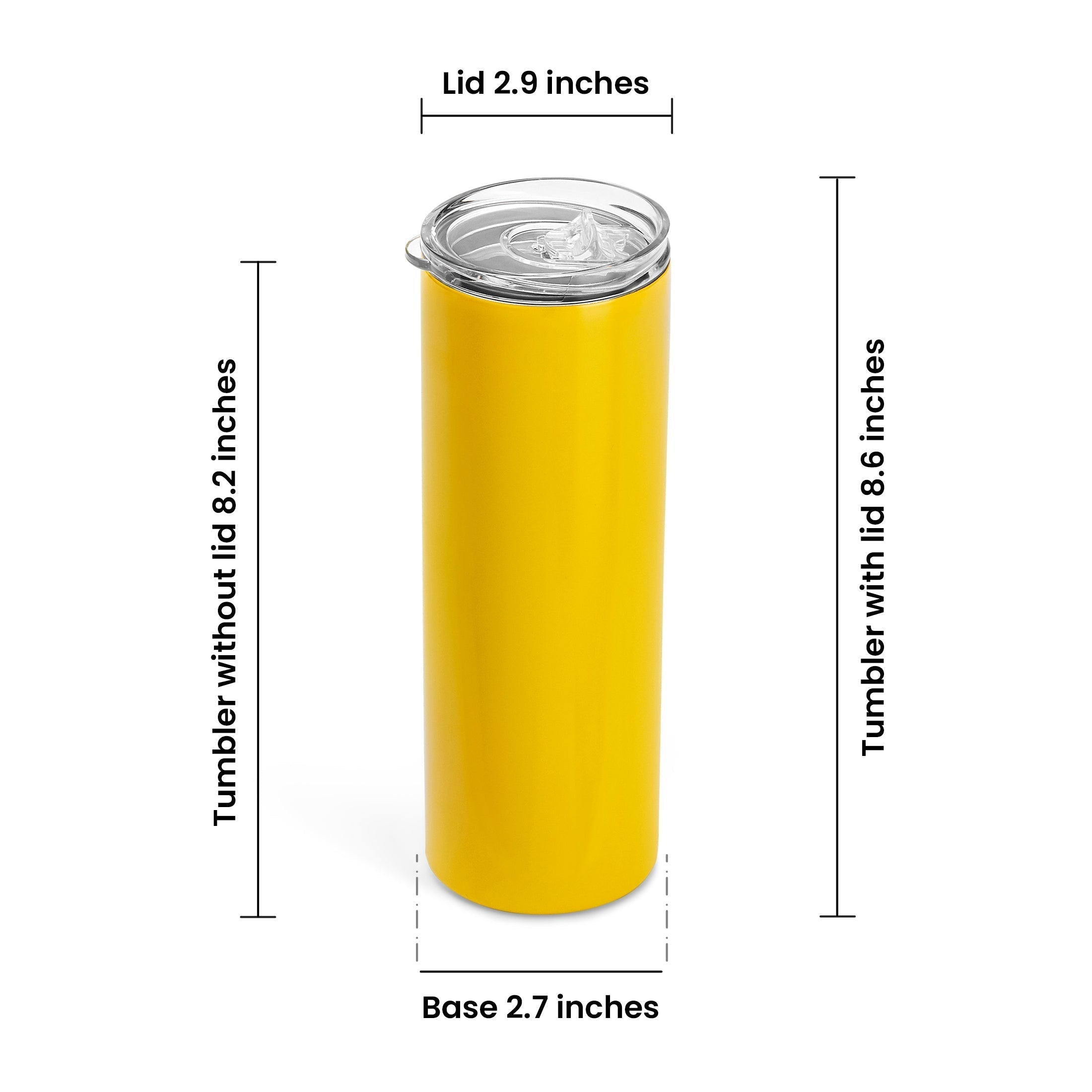 20oz Skinny Tumbler For Halloween