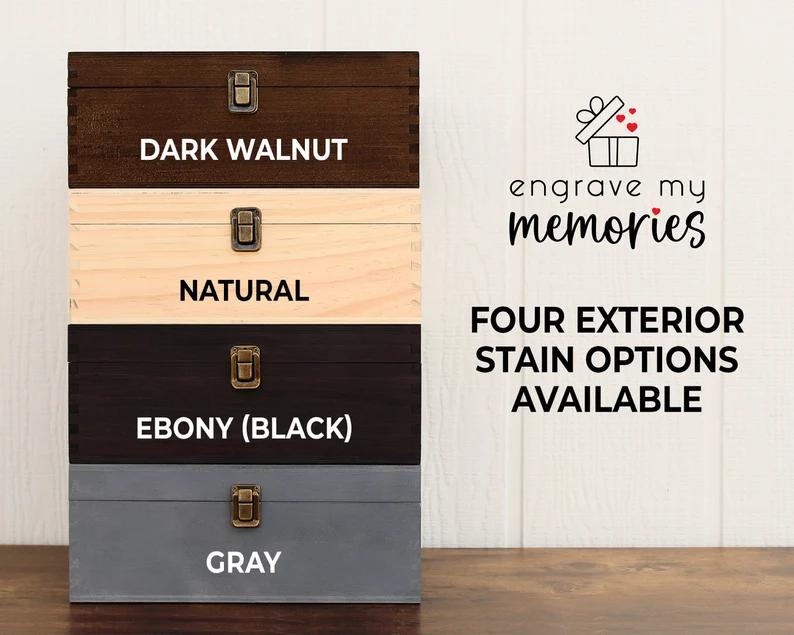 Fallen Soldier Memorial Box, Custom Memorial Gift, Military Memorial, Police Memorial, End of Watch, First Responder, Army Memory Box. #Memory Box #CustomWoodBox -ADD PERSONALIZATION IN THE NOTES to the seller when you checkout