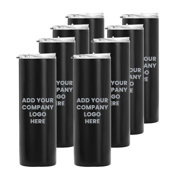 20oz Skinny Tumbler for Corporate Gifting (Seasonal offer - Get 8 for $99)