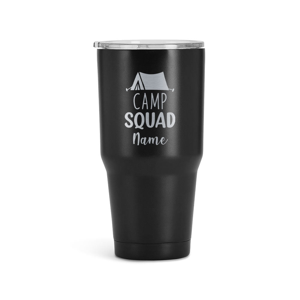 30oz Camping-themed Tumbler