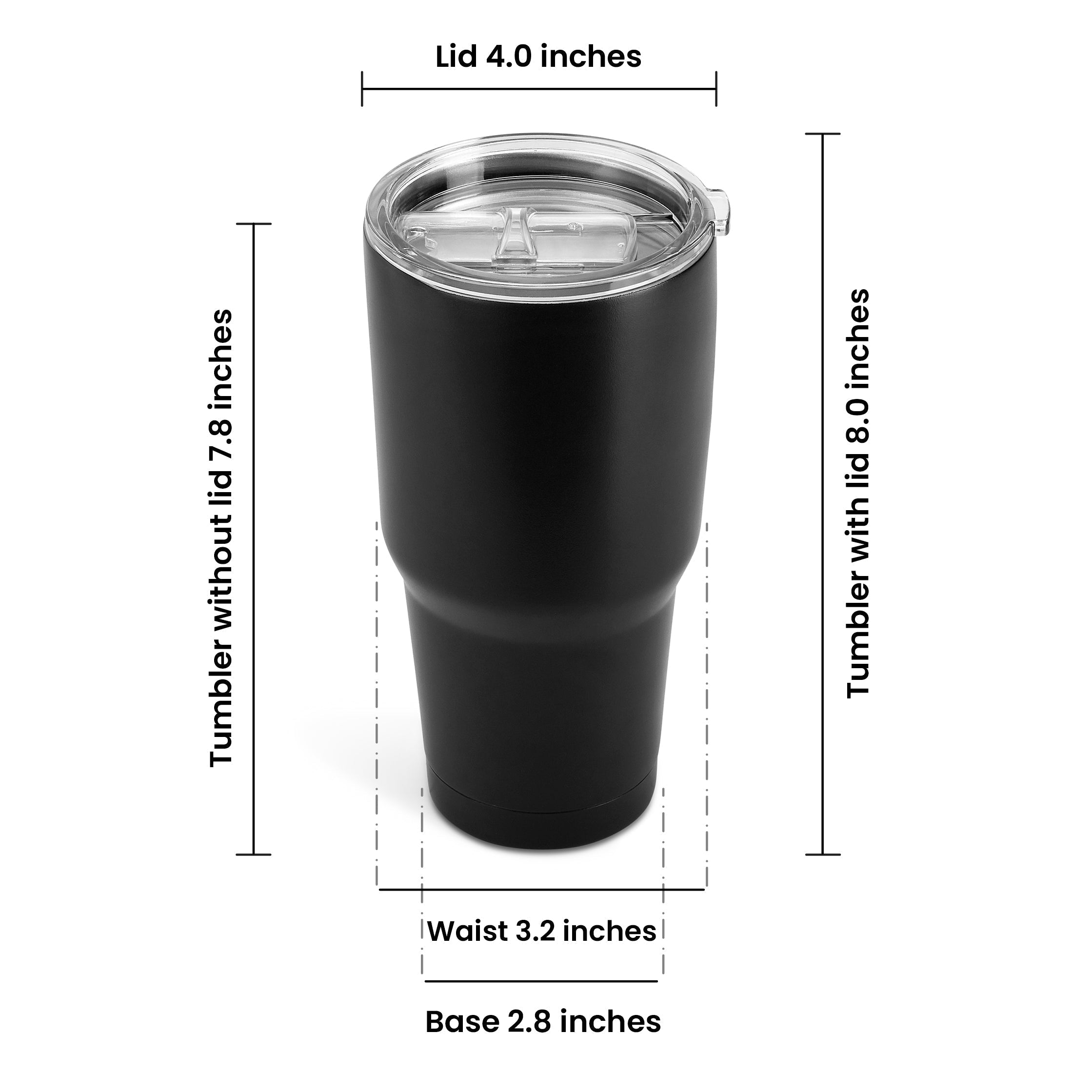 30oz Regular Tumbler For Cancer Awareness