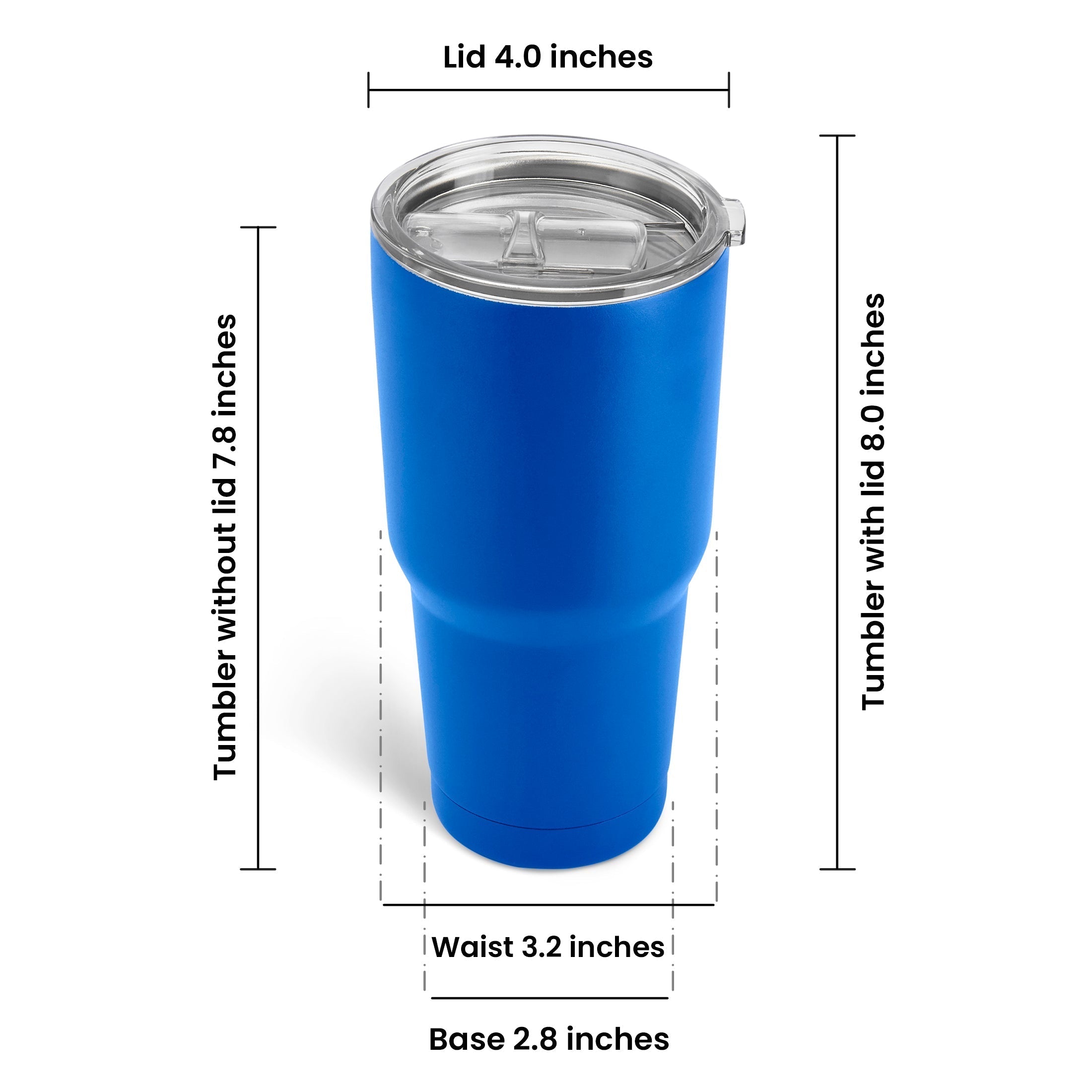 30oz Regular Tumbler For Cancer Awareness