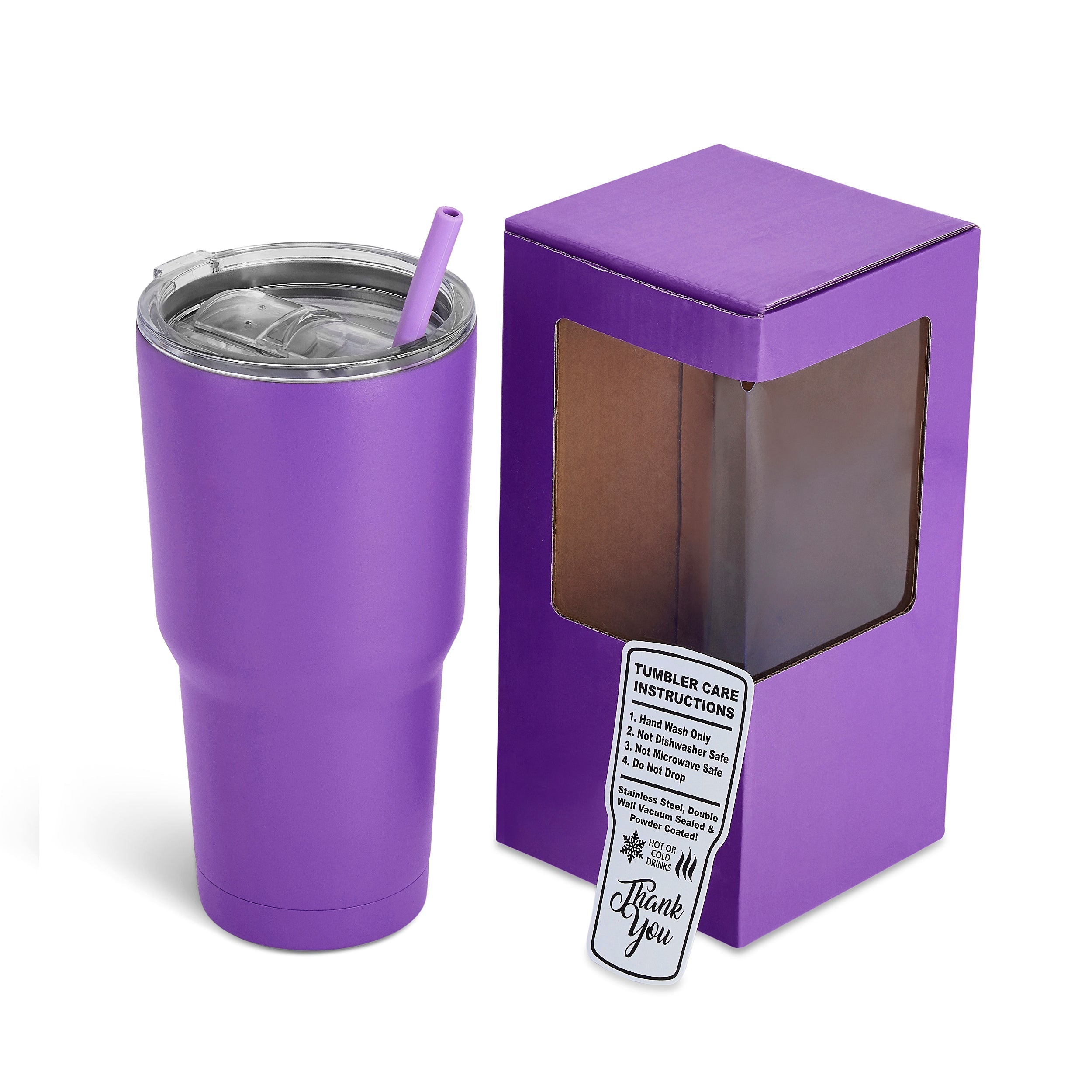 30oz Regular Tumbler For Cancer Awareness