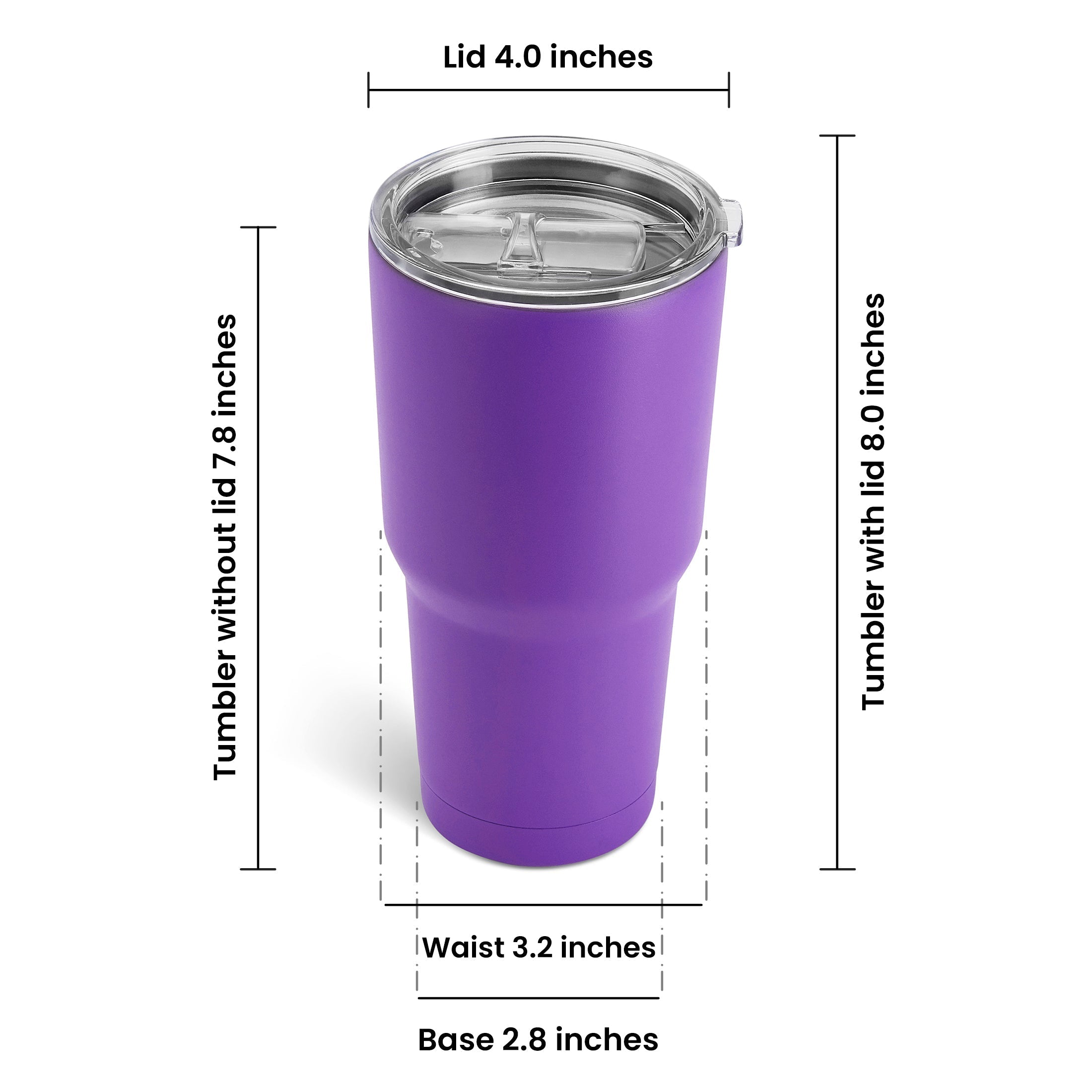 30oz Regular Tumbler For Cancer Awareness