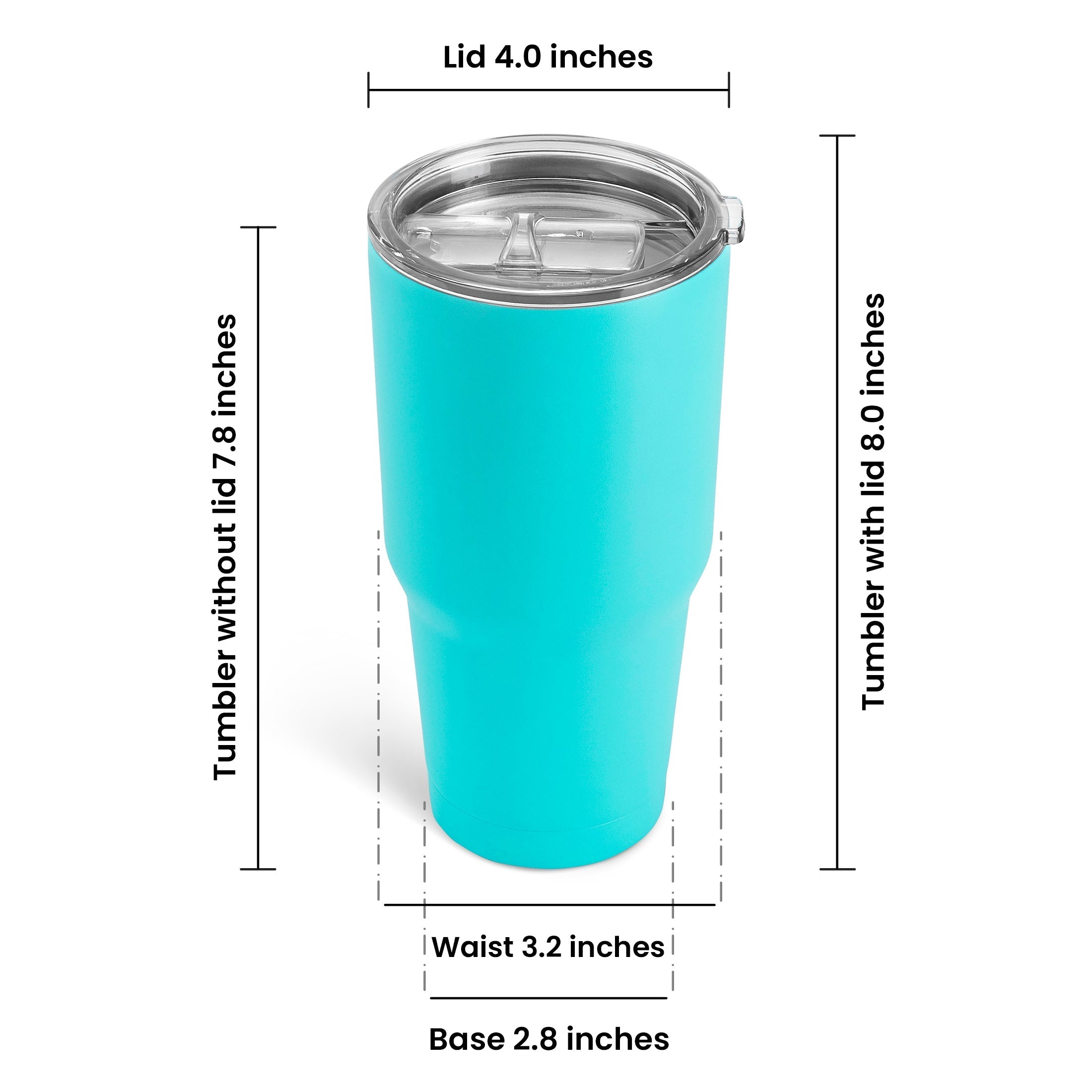 30oz Regular Tumbler For Cancer Awareness