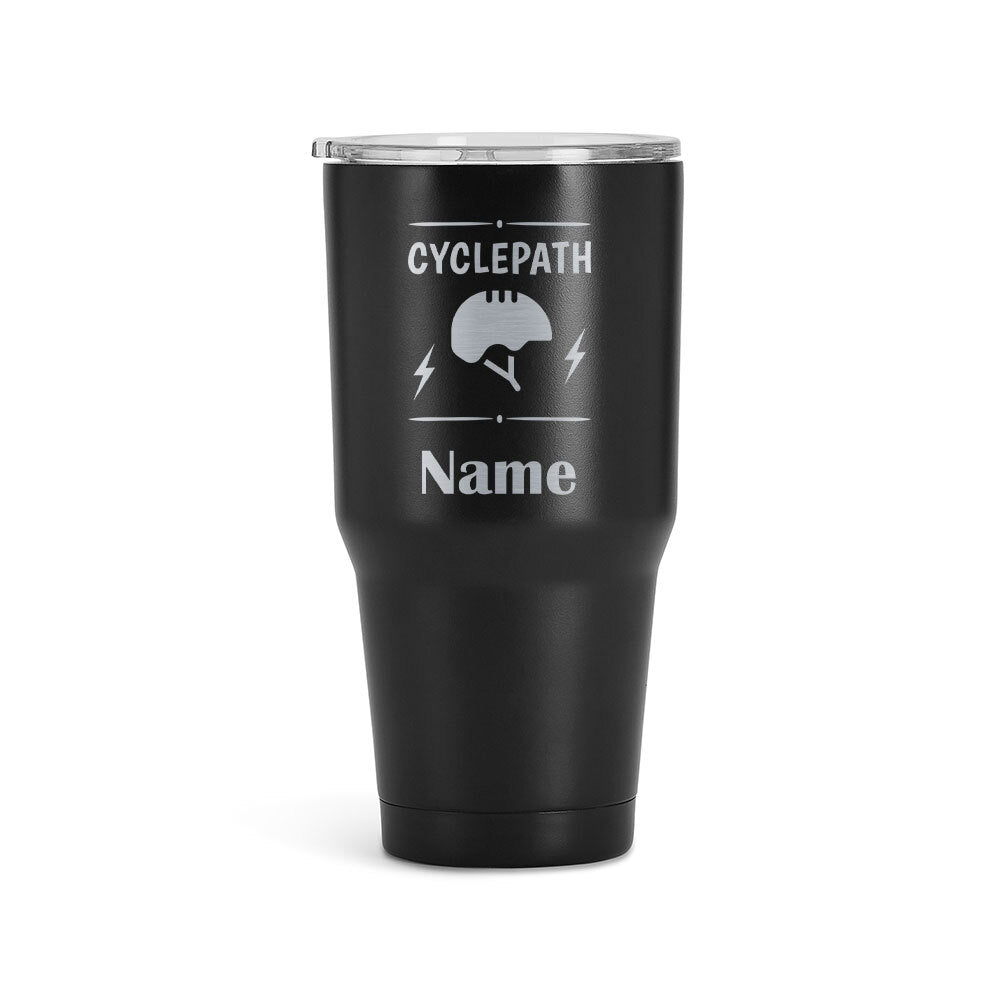 30oz Cycling-themed Tumbler