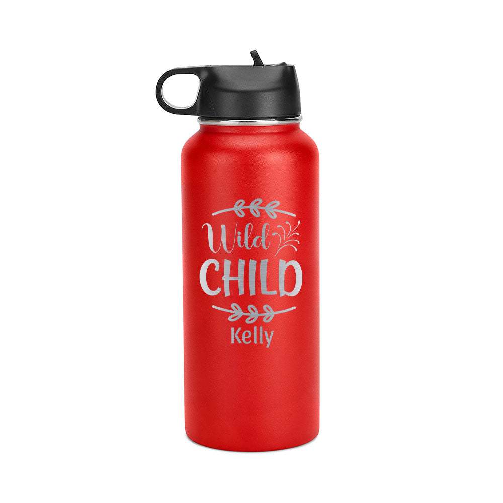 32oz Hiking-themed Hydro Water Bottle