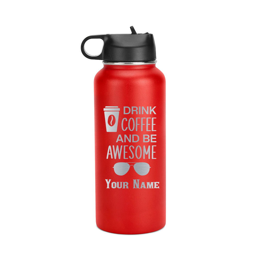 32oz Hydro Water Bottle for Coffee Lovers