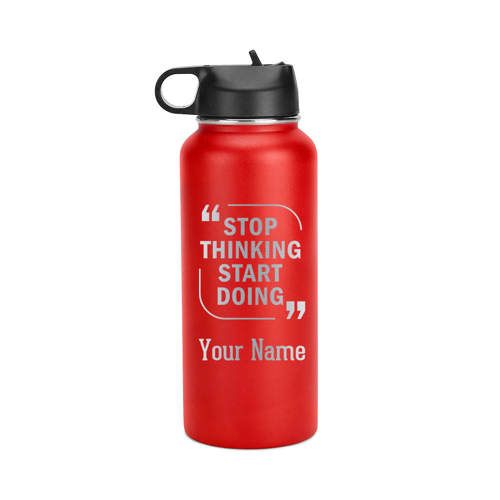 32oz Hydro Water Bottle for Motivational Quotes