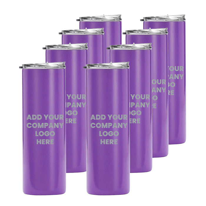 20oz Skinny Tumbler for Corporate Gifting (Seasonal offer - Get 8 for $99)