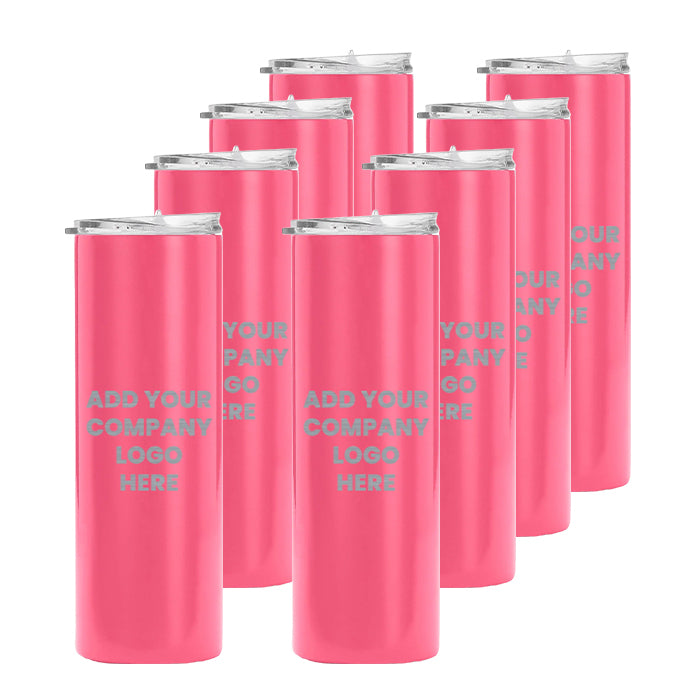 20oz Skinny Tumbler for Corporate Gifting (Seasonal offer - Get 8 for $99)