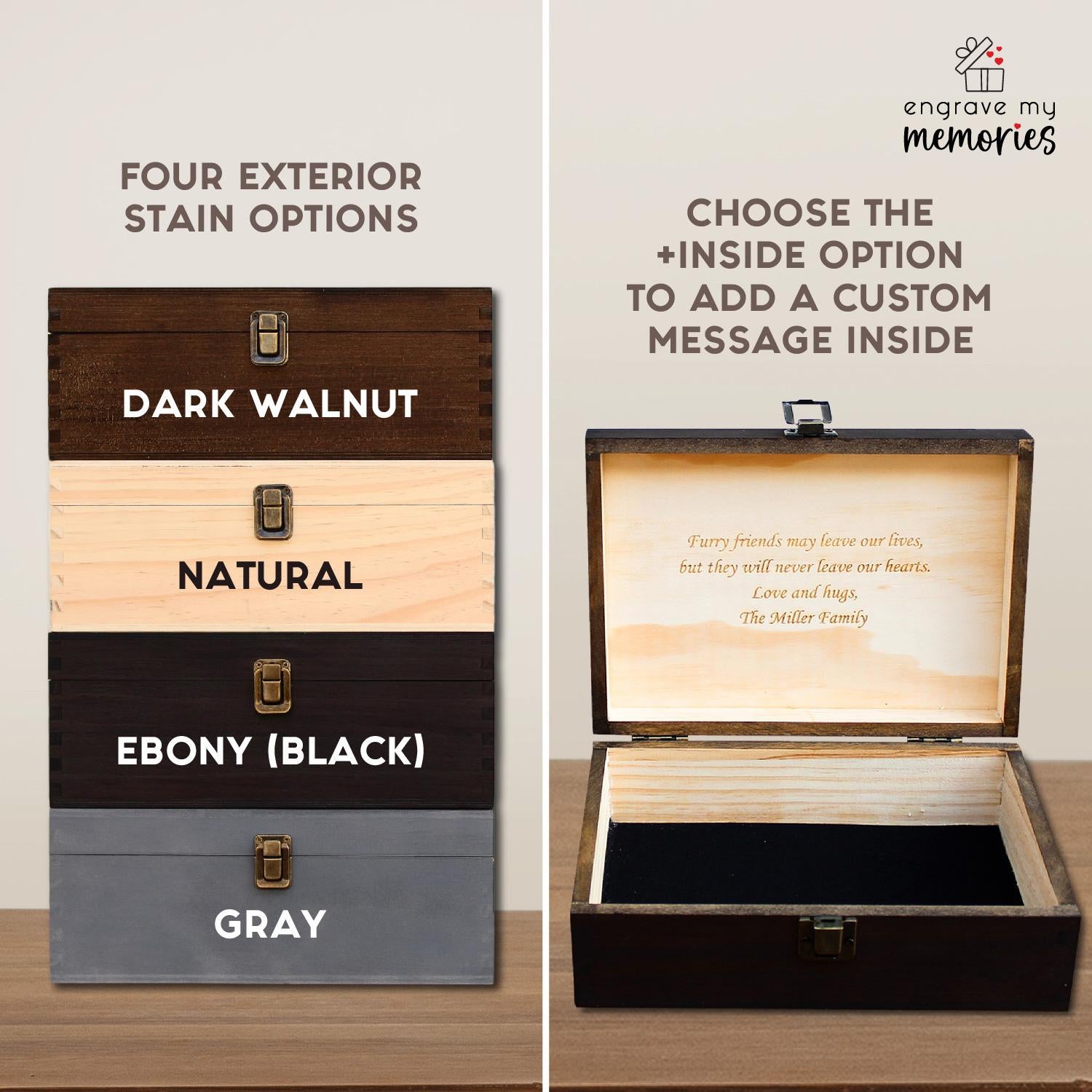 Personalized Birth Flower Birthday Keepsake Memories Wood Gift Box, Memory Box For Mom, Wedding Memory Chest, Anniversary Gift Box. #WeddingMemory #JewelryBox #CustomWoodBox -ADD PERSONALIZATION IN THE NOTES to the seller when you checkout