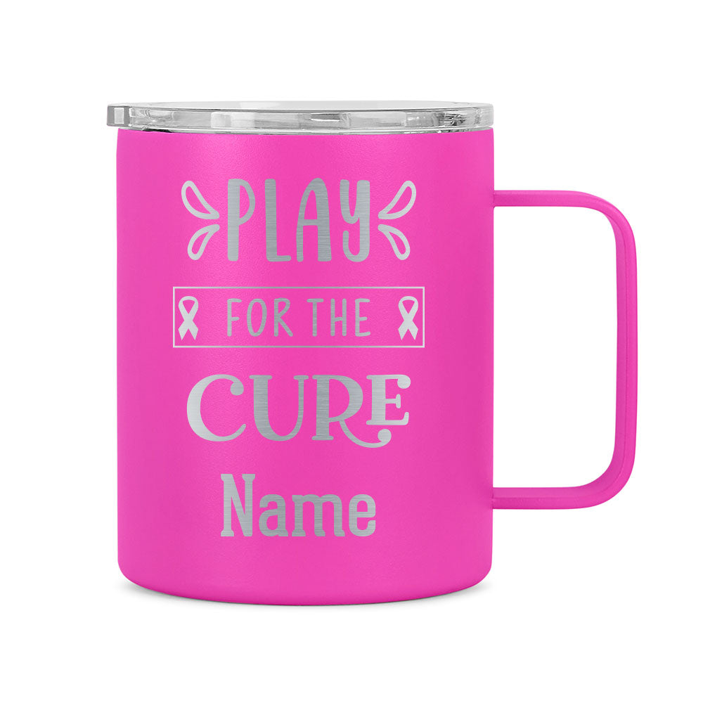 12oz Coffee Mug For Cancer Awareness