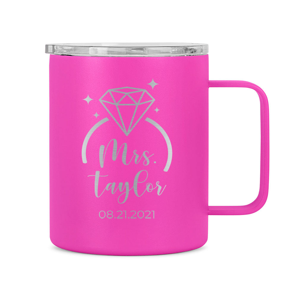 12oz Coffee Mug For Wedding Theme