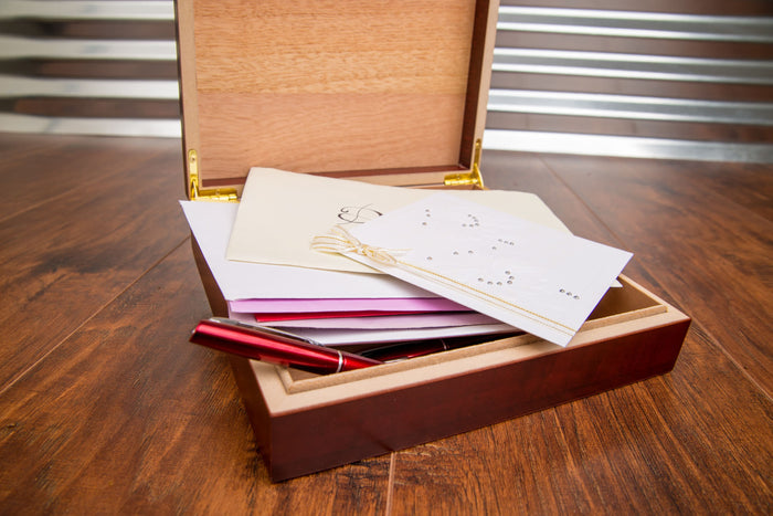 Classy Wood Boxes for Memorial