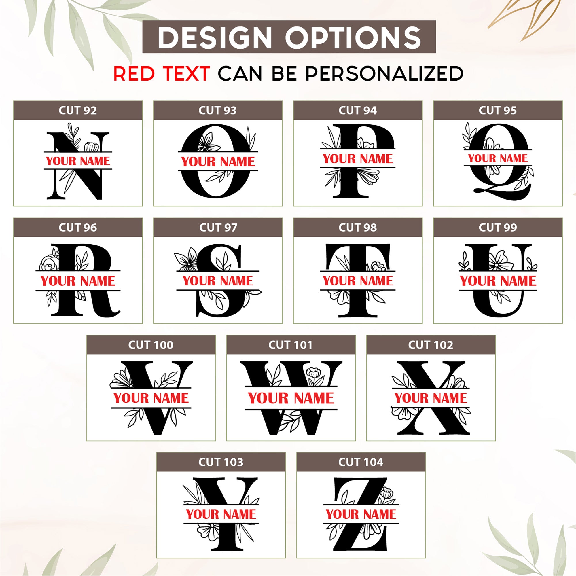 Custom Floral Monogram Cutting Board Wedding Gift for Couples, Housewarming Personalized Charcuterie Board Gift For Mom Grandma, Anniversary