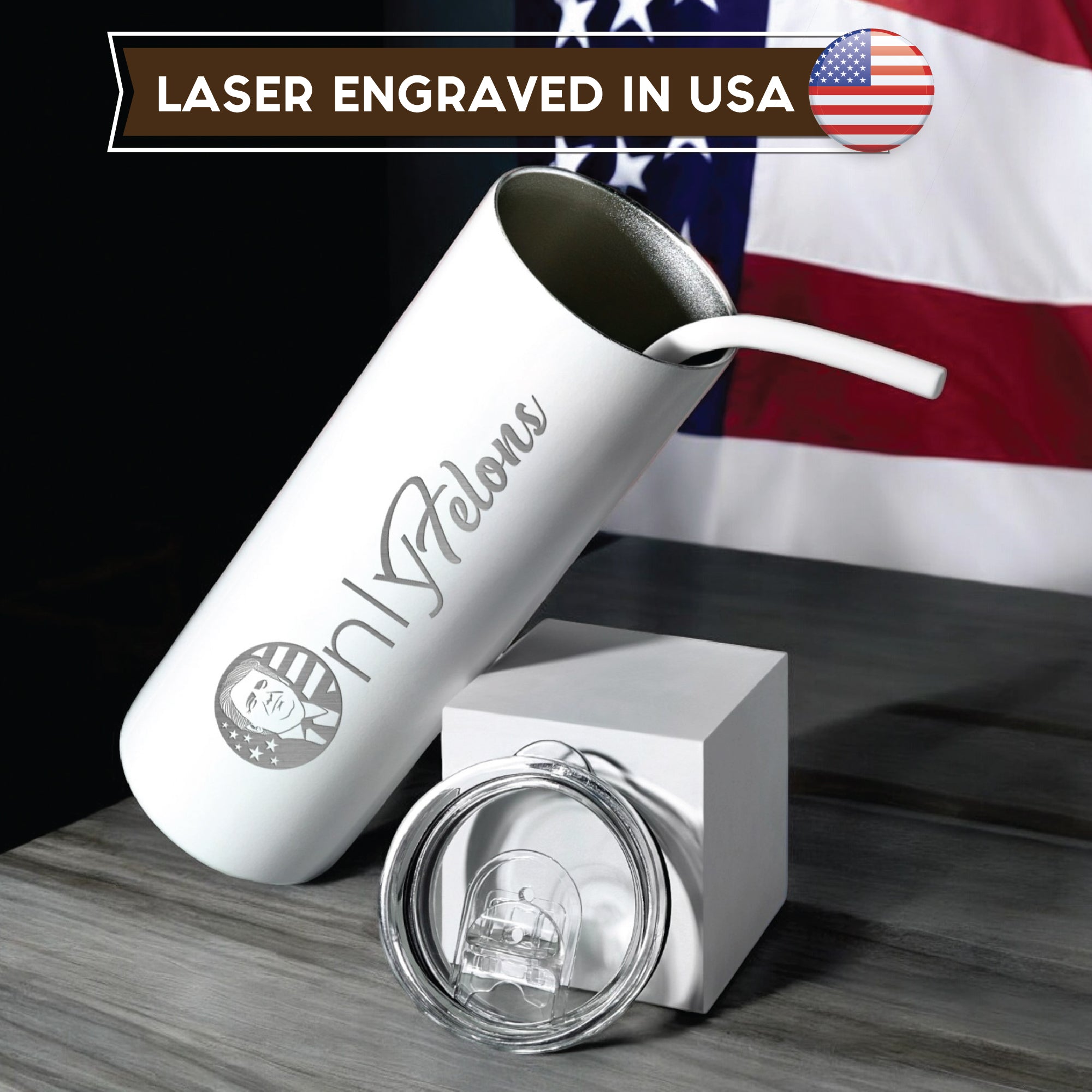 Only Felons, Trump 2024 Tumbler, MAGA, Travel Coffee Tumbler 20 Oz Tumbler I'm Voting For The Felon Tumbler With Lid And Straw Insulated Stainless Steel Tumblers,Trump Gift,Election 2024,Gifts For Dad. #Personalized Gift #SupportForFelons #FelonCommunity