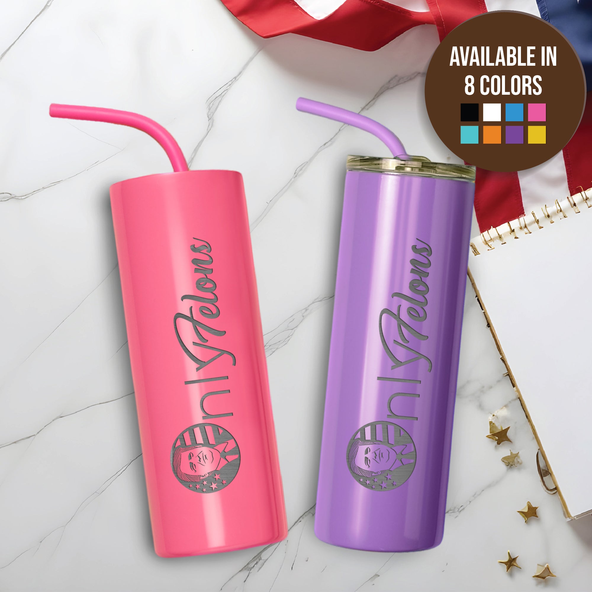 Only Felons, Trump 2024 Tumbler, MAGA, Travel Coffee Tumbler 20 Oz Tumbler I'm Voting For The Felon Tumbler With Lid And Straw Insulated Stainless Steel Tumblers,Trump Gift,Election 2024,Gifts For Dad. #Personalized Gift #SupportForFelons #FelonCommunity