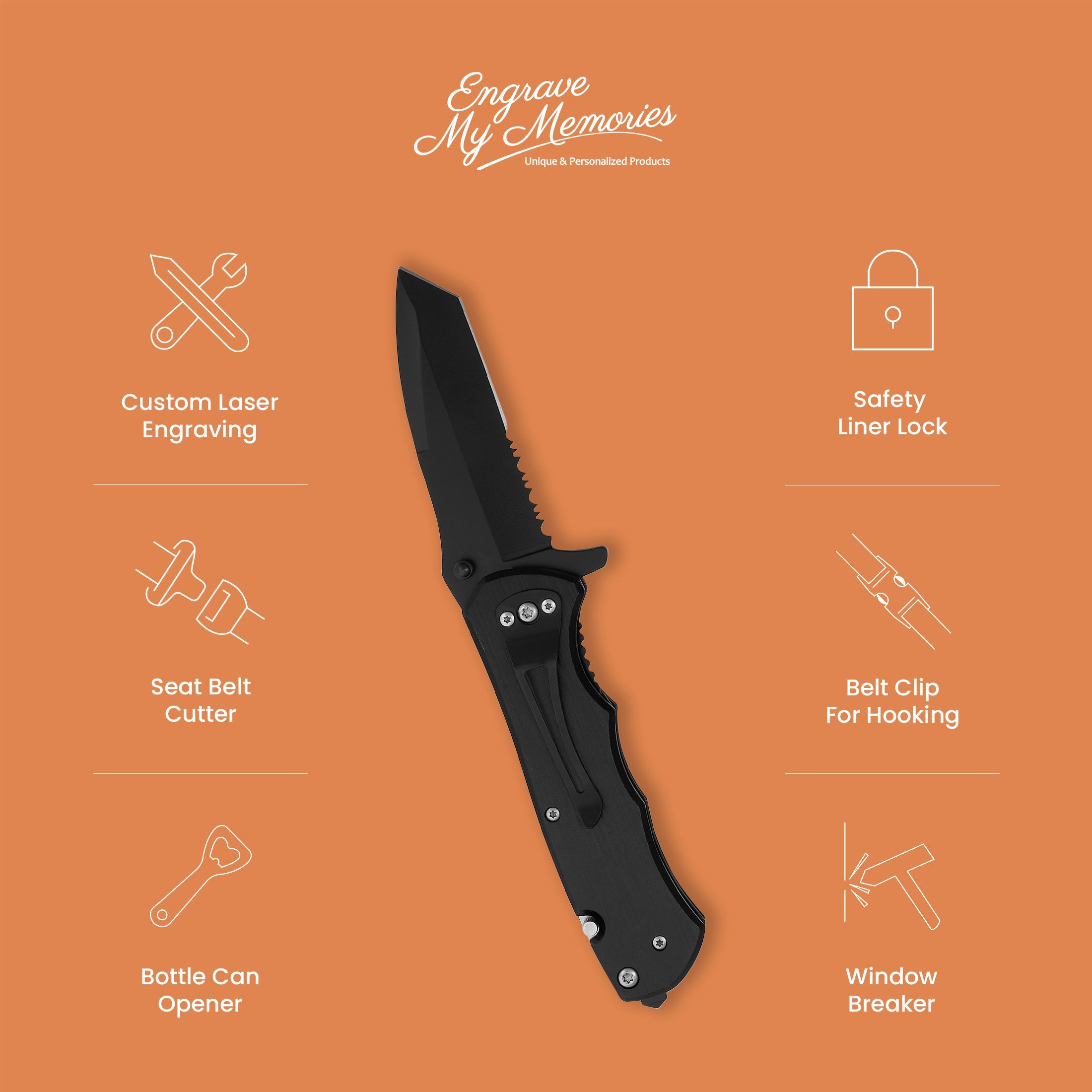 Camping-Themed Pocket Knives