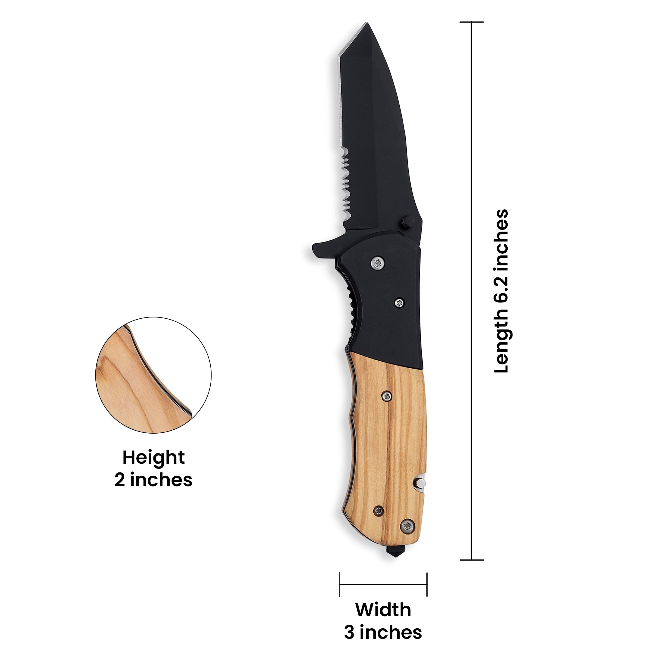Camping-Themed Pocket Knives