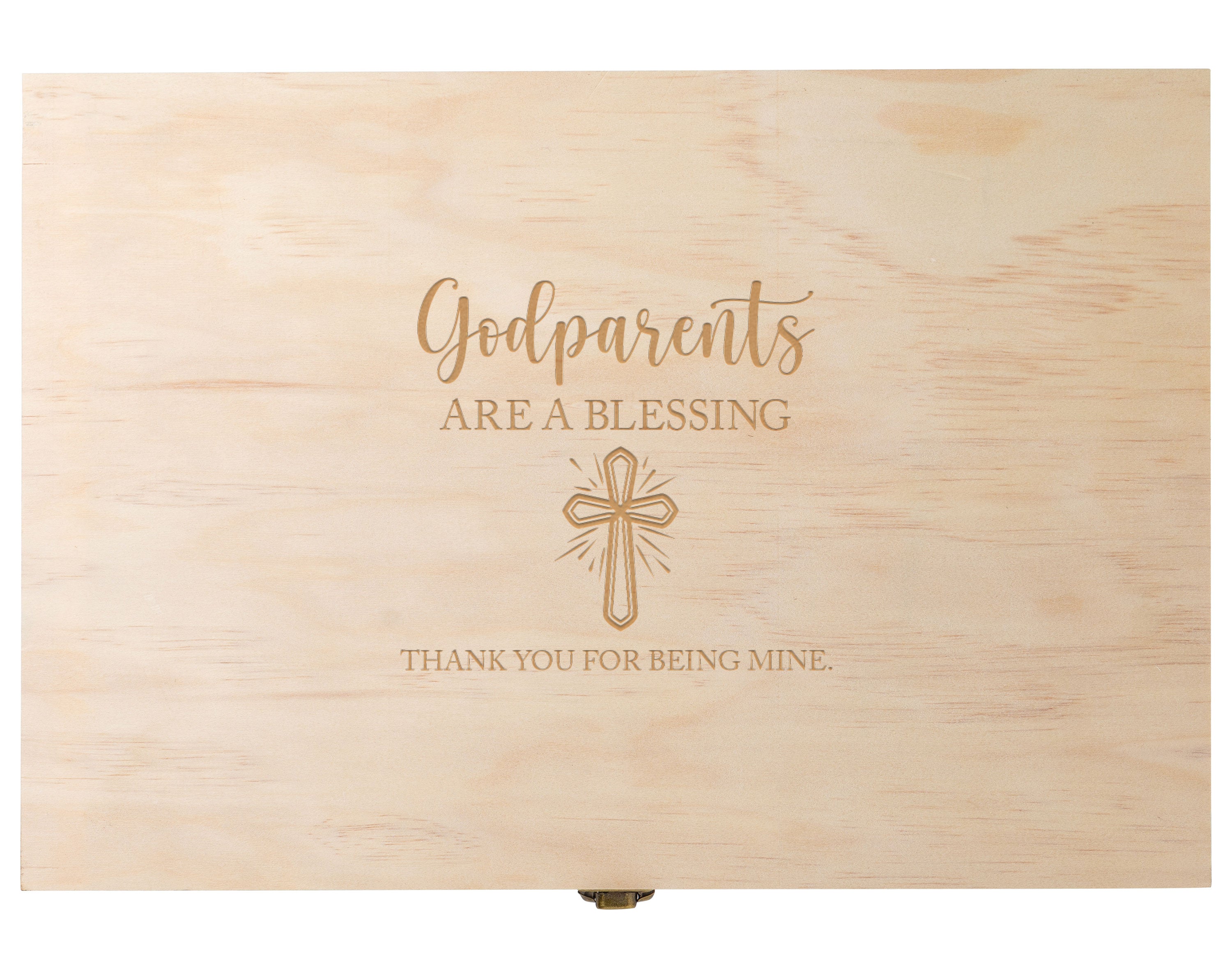 Wood Memory Boxes for Grandparent/Godparent