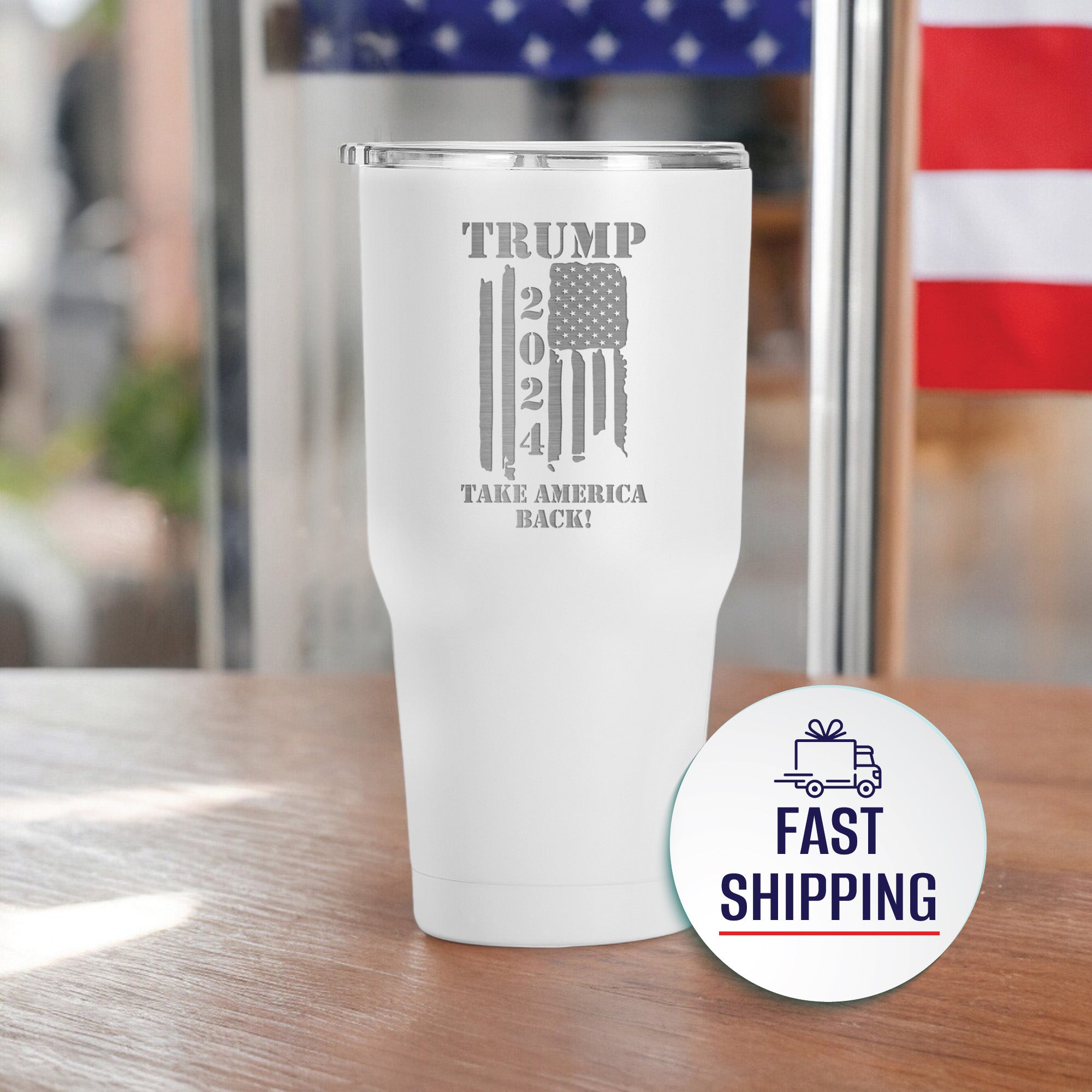 Donald Trump Tumbler, Trump 2024 Take America Back Tumbler with American Flag Voted for Fans Birthday Christmas Friends, 30 oz Stainless Steel Custom Insulated Travel Tumbler,Patriots Gifts.#AmericaTrump2024,#Personalized Gift,#Trump Gift,#Trump Supporter