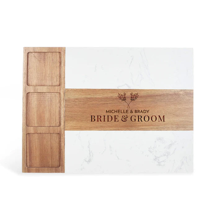 Marble Charcuterie Board for Housewarming