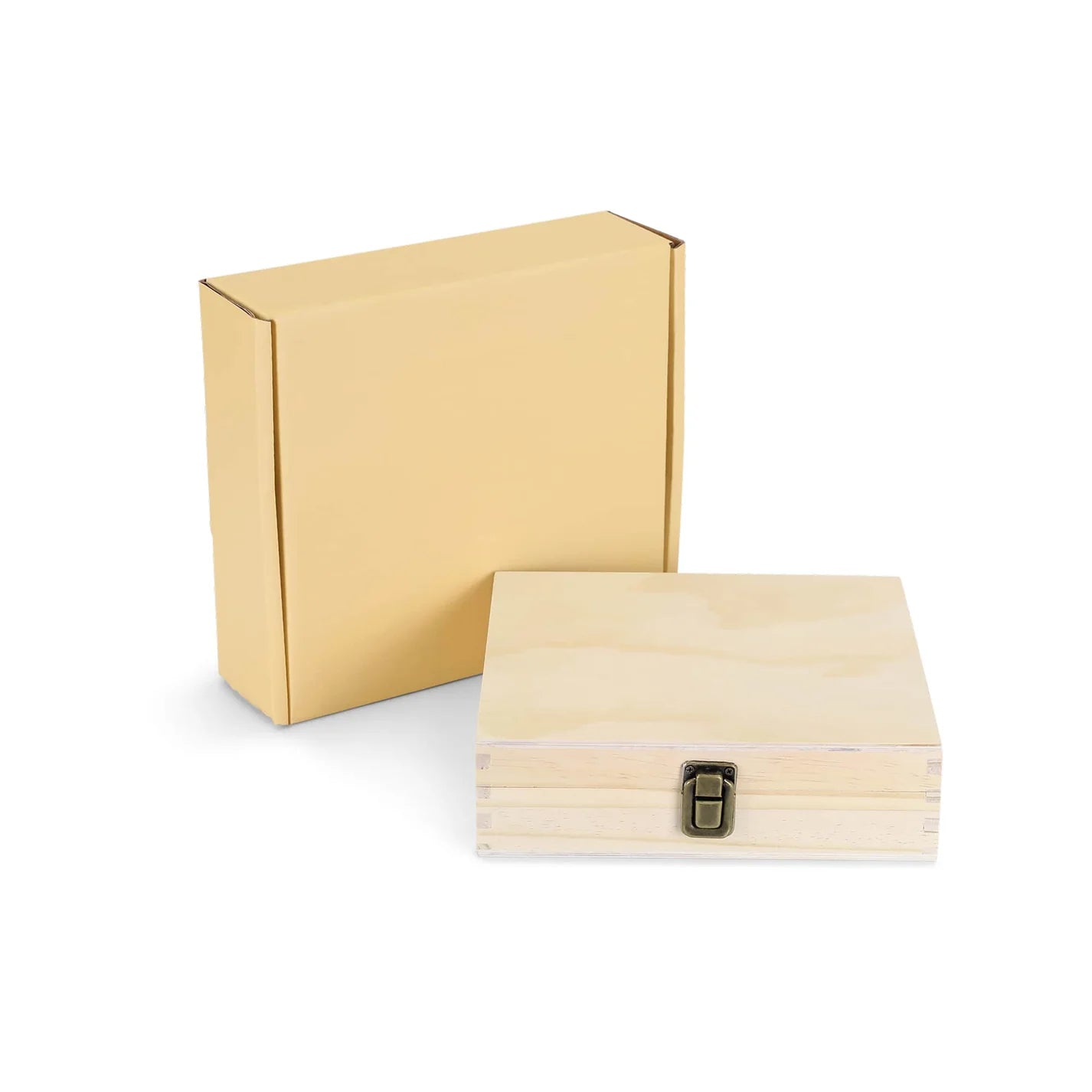 Personalized Wooden Baby Memory Box – Engraved Keepsake Storage Box