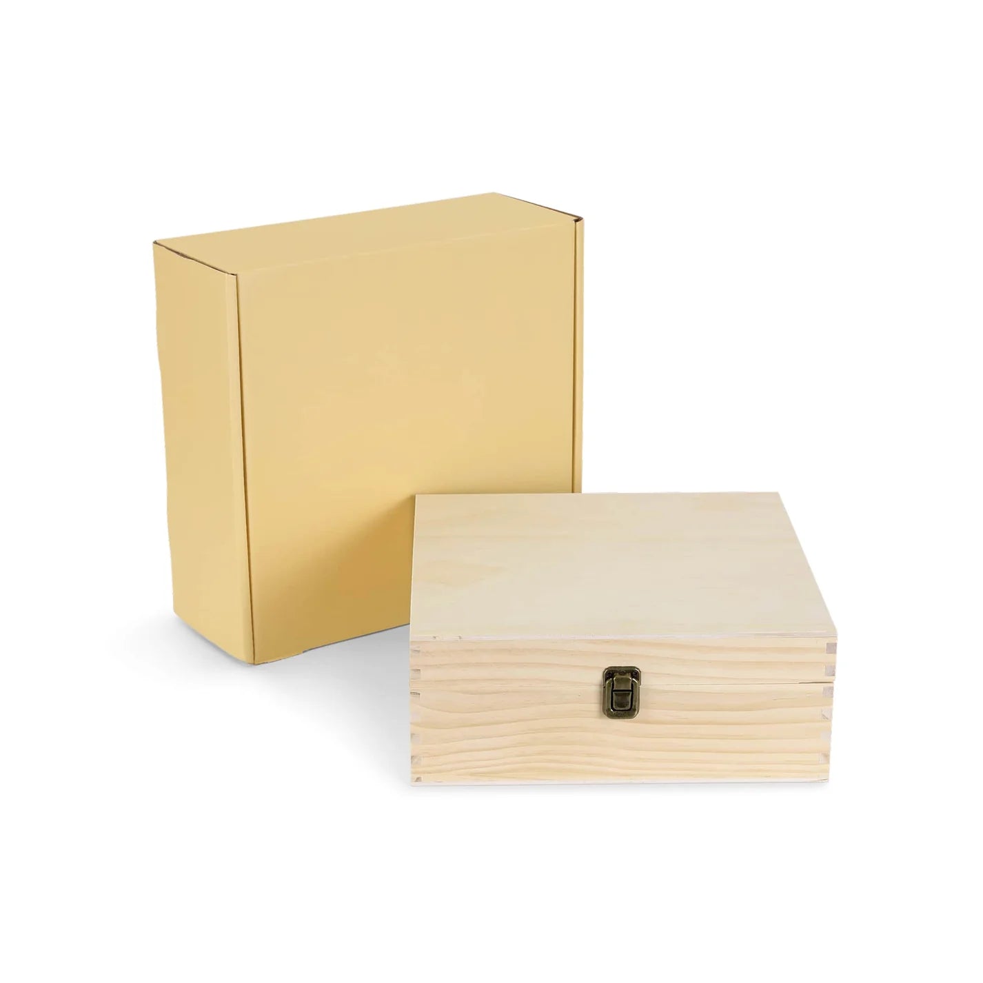 Personalized Wooden Baby Memory Box – Engraved Keepsake Storage Box