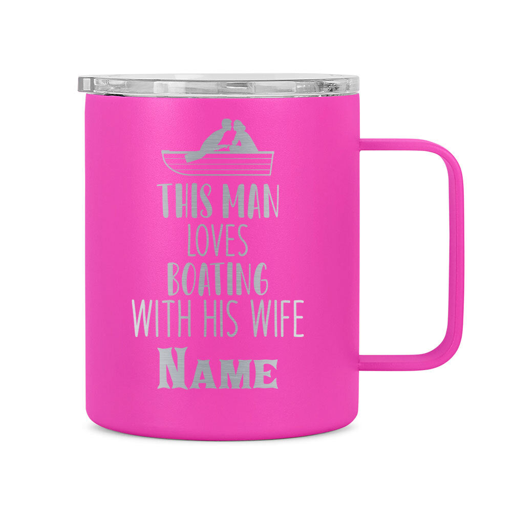 12oz Coffee Mug for Boating Lovers