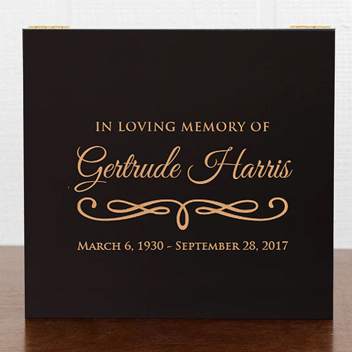 Classy Wood Boxes for Memorial
