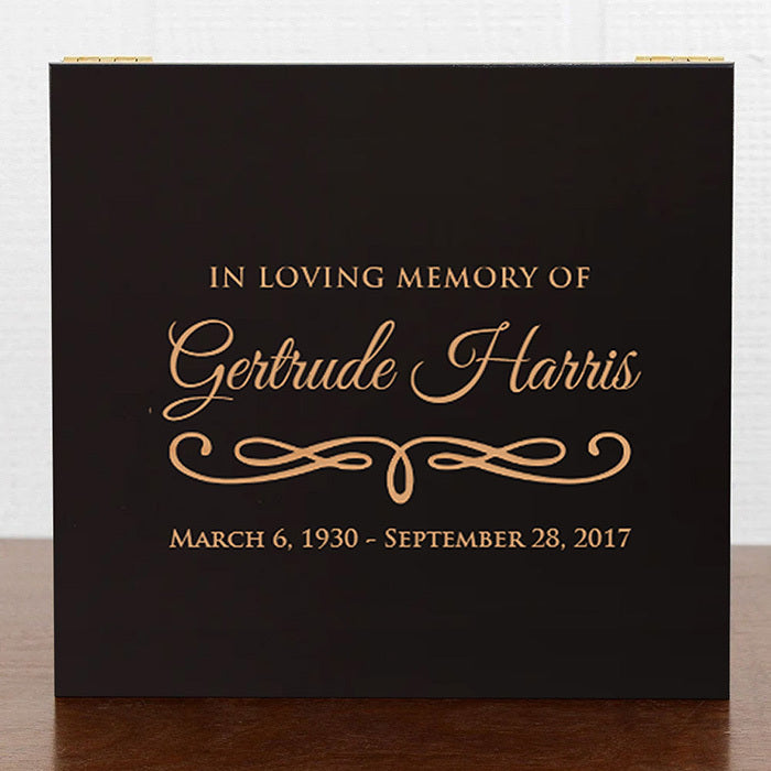 Classy Wood Boxes for Memorial