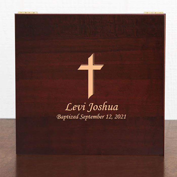 Classy Wood Boxes For Religious Ceremony