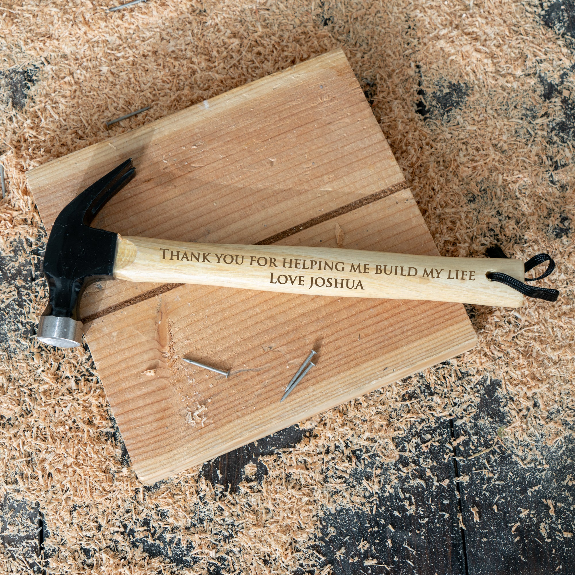 Personalized Hammer Gift Set – Custom Engraved 16oz Hammer Tool Kit