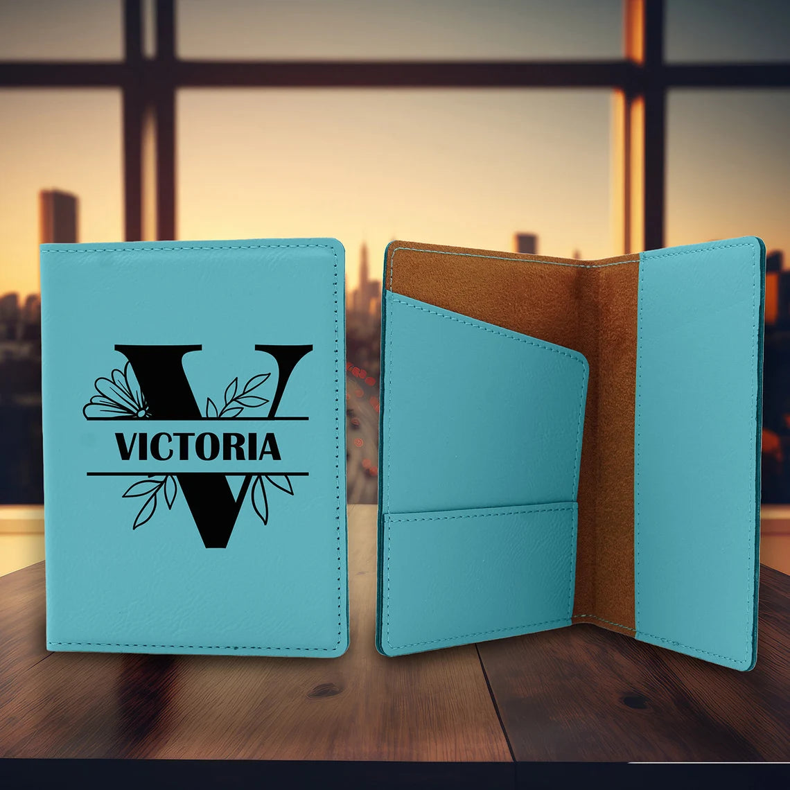 Custom Passport - Split Monogram