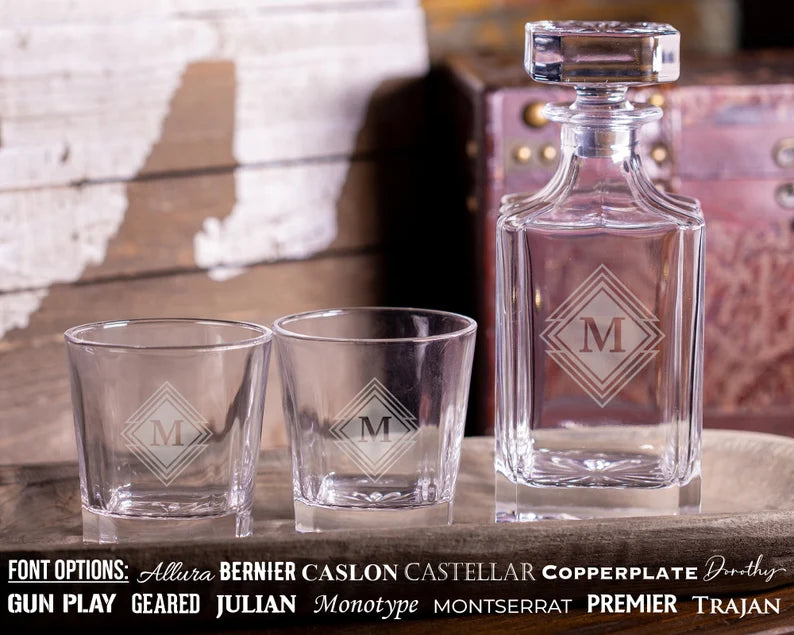 Personalized Whiskey Decanter