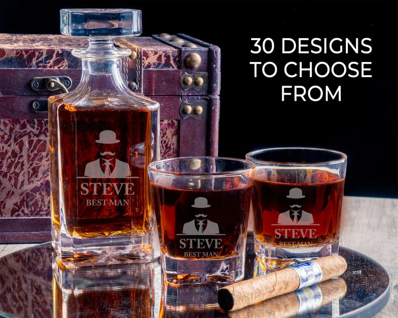 Personalized Whiskey Decanter