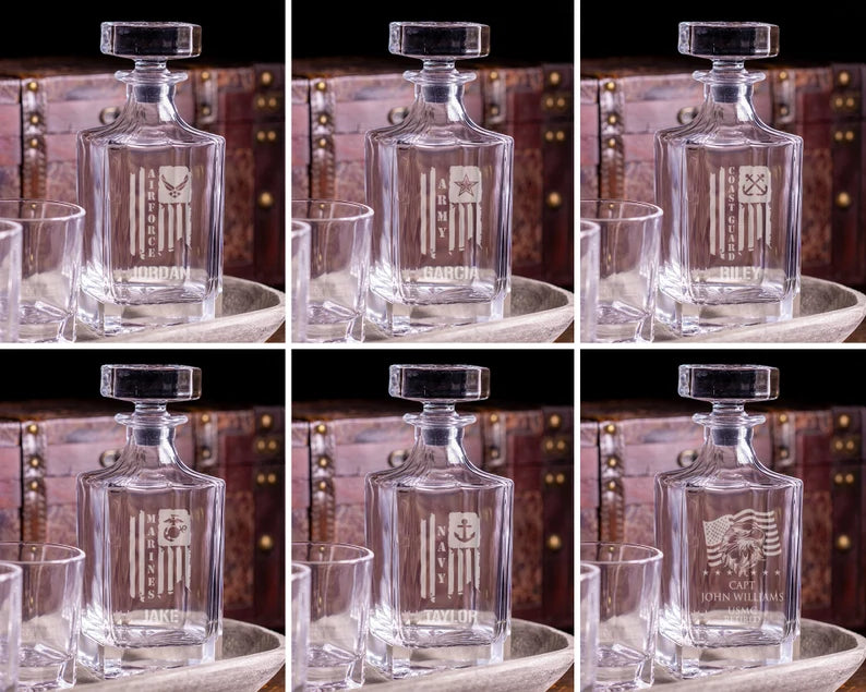 Personalized Whiskey Decanter