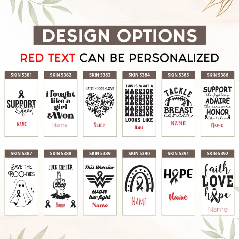 Custom Passport - Cancer Survivor Design
