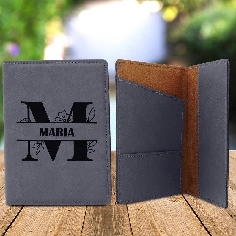 Custom Passport - Split Monogram