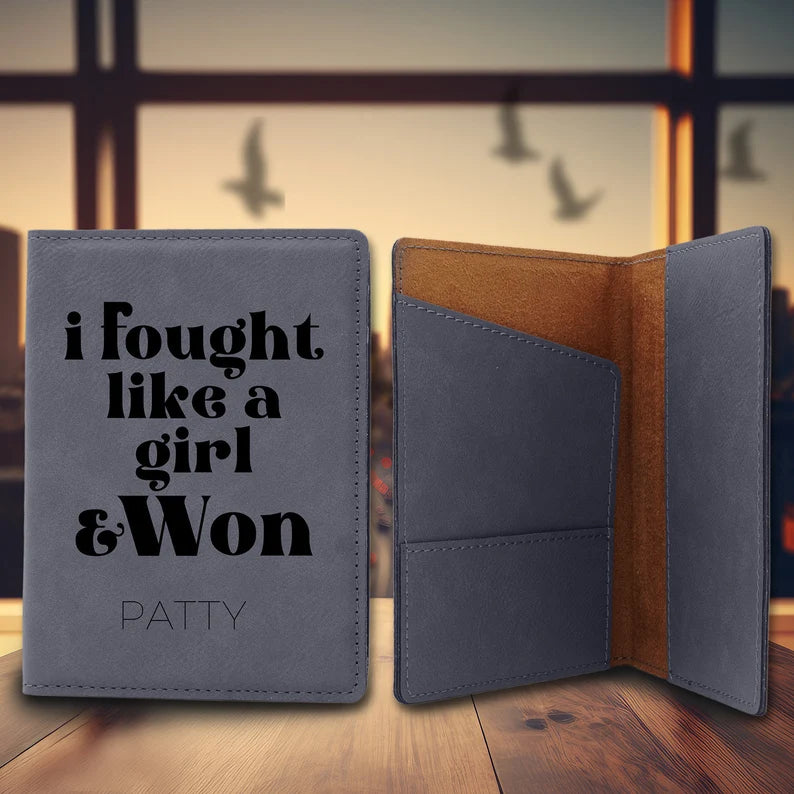 Custom Passport - Cancer Survivor Design