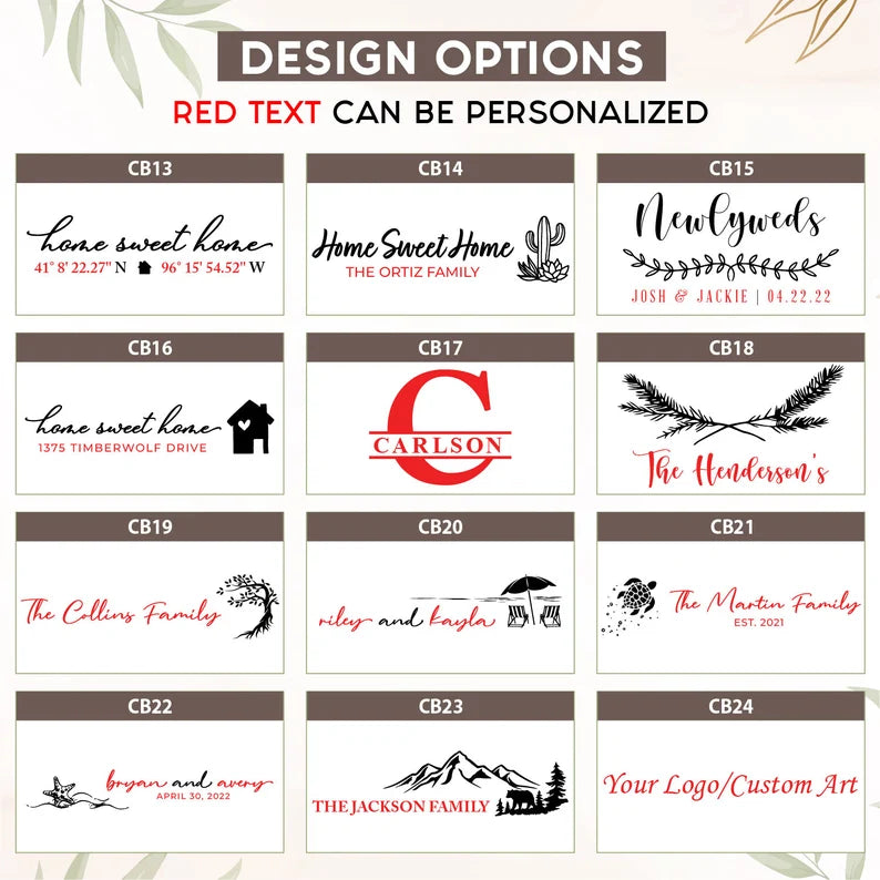 Marble Wood Serving Board and Coasters